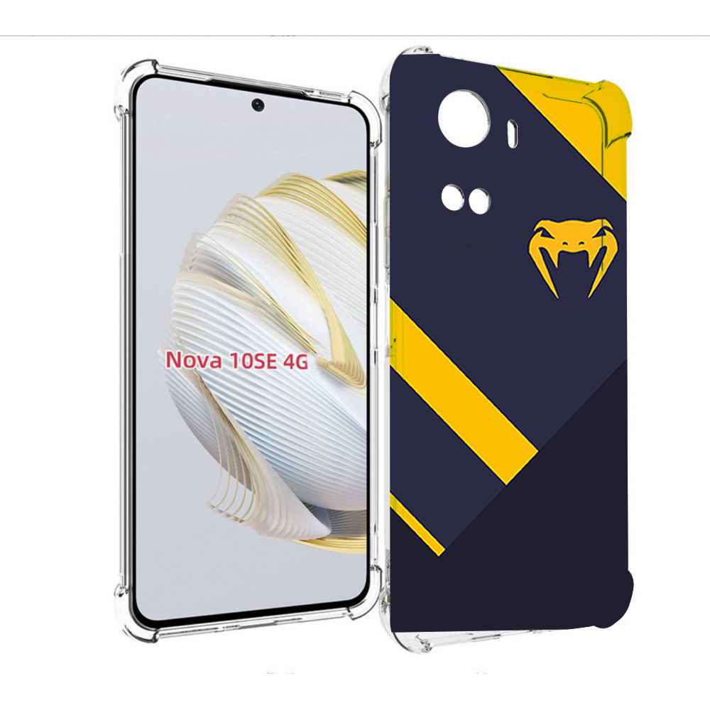 

Чехол MyPads venum мужской для Huawei Nova 10 SE, Прозрачный, Tocco