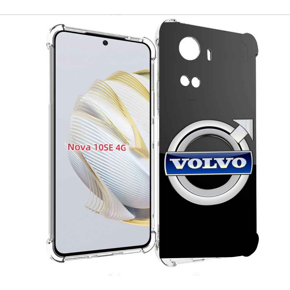 

Чехол MyPads volco вольво 2 мужской для Huawei Nova 10 SE, Прозрачный, Tocco