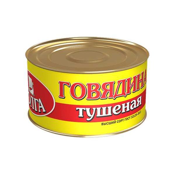 

Говядина тушеная Волга Курганская 325 г