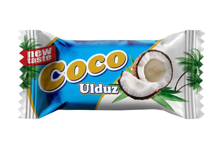 

Конфеты глазированные Ulduz Belore Coco Life с кокосовой стружкой