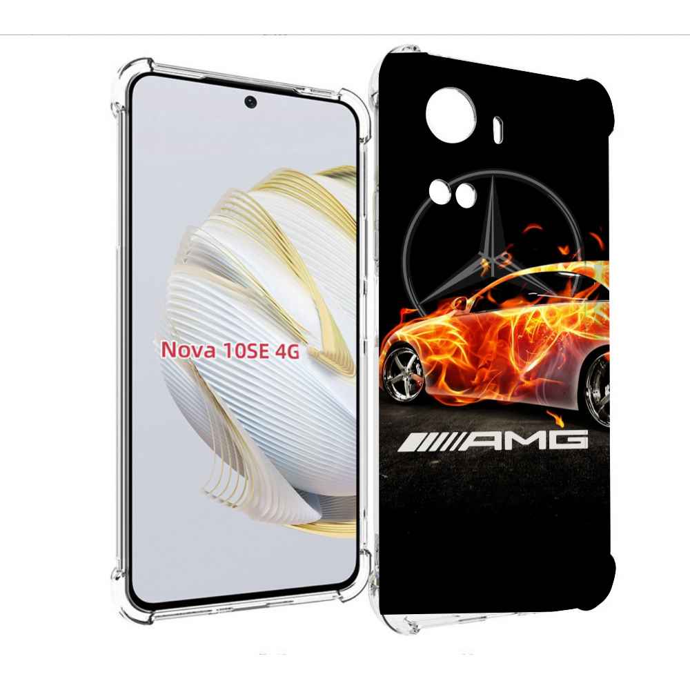 

Чехол MyPads АМГ мужской для Huawei Nova 10 SE, Прозрачный, Tocco