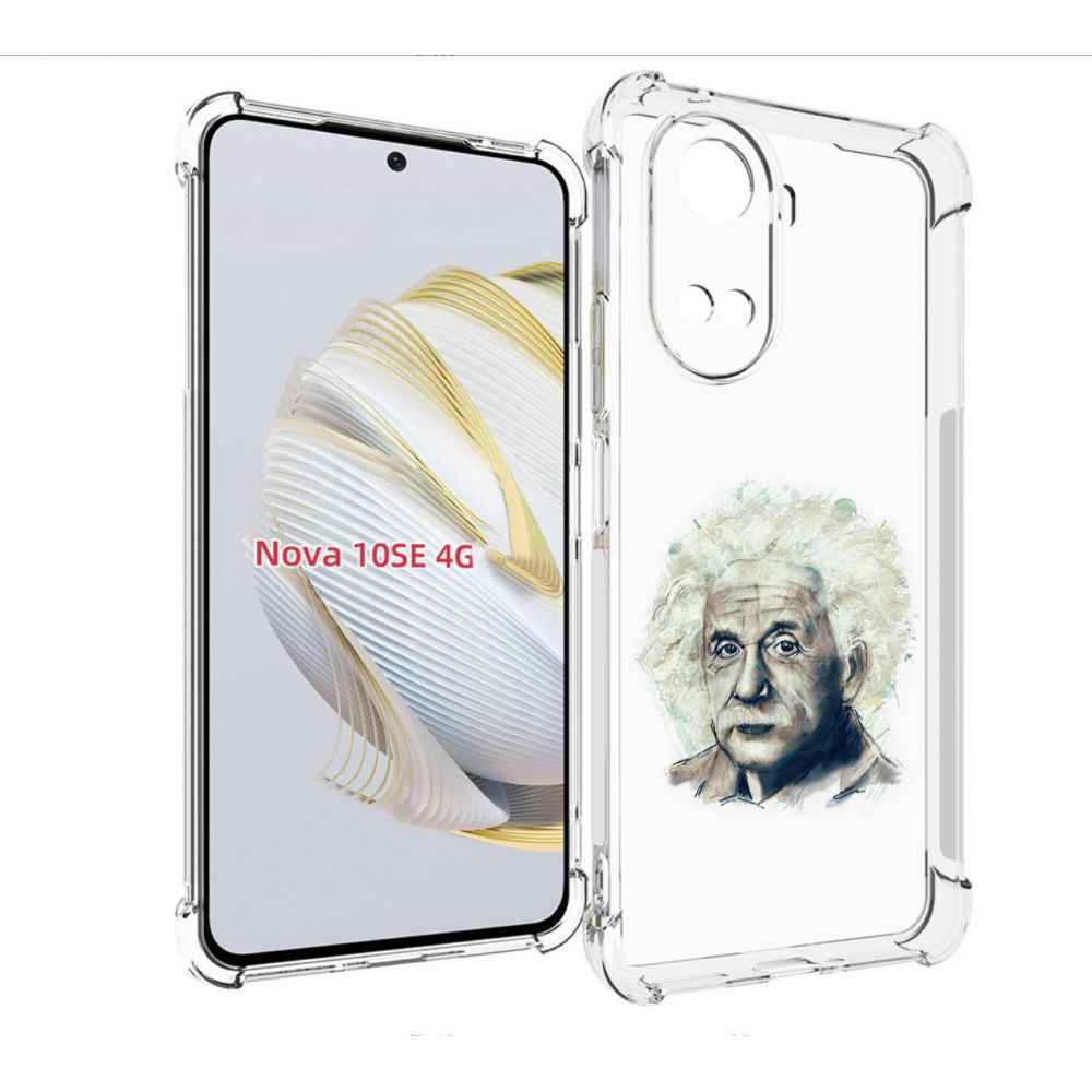 

Чехол MyPads Альберт энштейн для Huawei Nova 10 SE, Прозрачный, Tocco