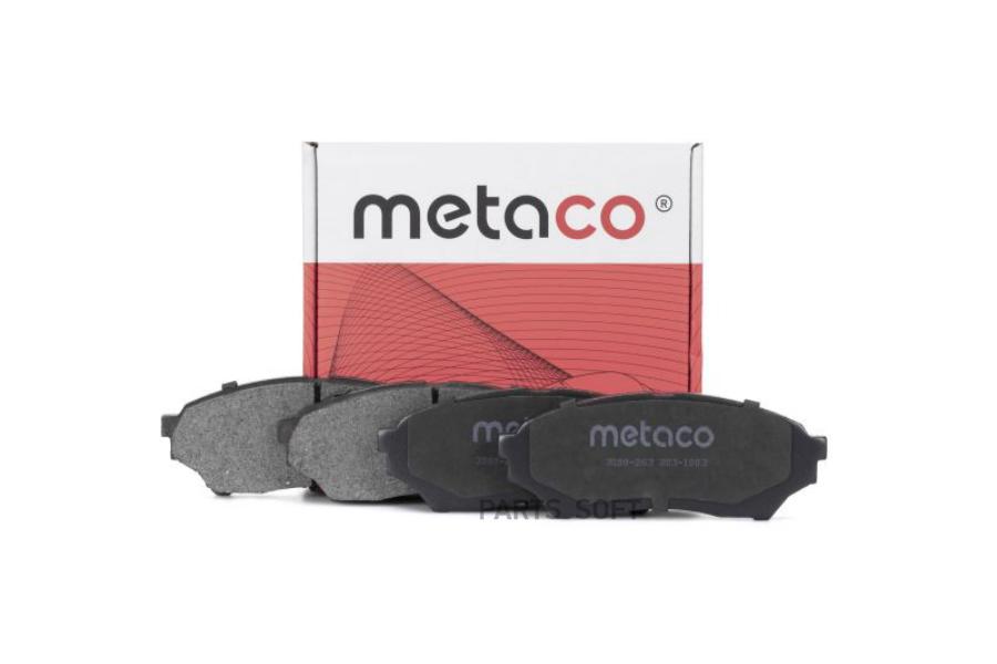 

Тормозные колодки METACO дисковые 3000263