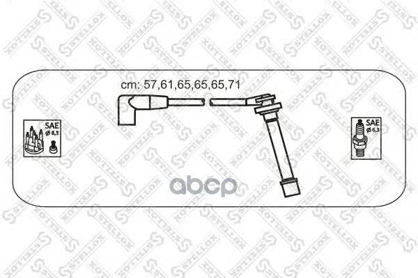 фото 10-38404-sx_к-кт проводов isuzu trooper 3.2 91>, honda passport 3.2 94> stellox