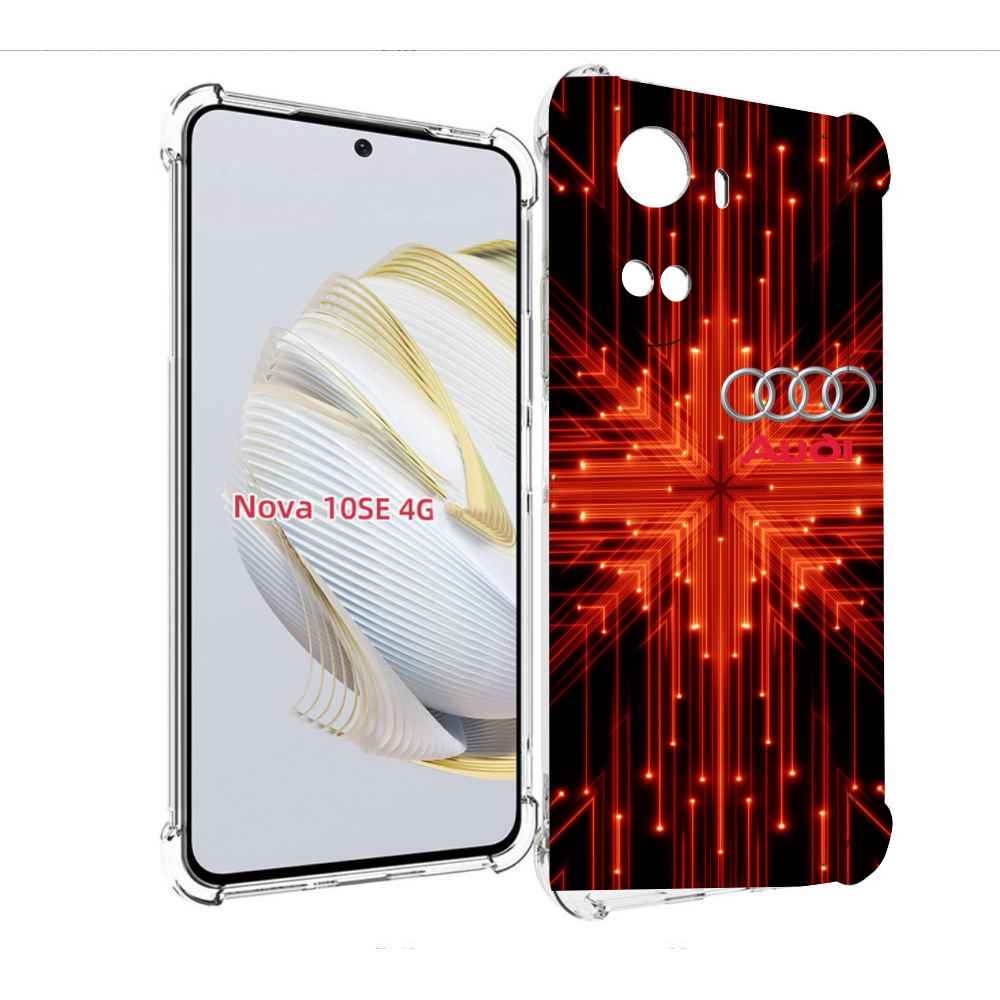 

Чехол MyPads Ауди-на-неоновом-фоне для Huawei Nova 10 SE, Прозрачный, Tocco