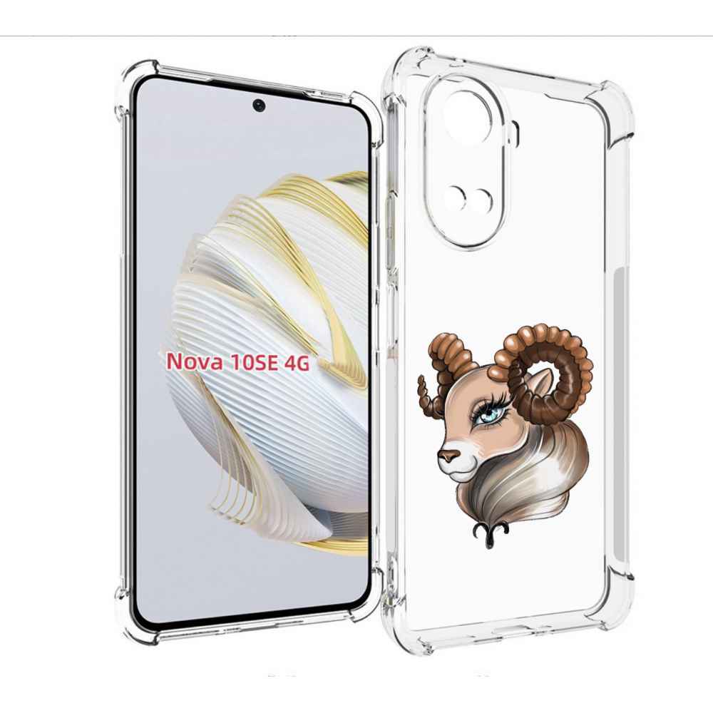 

Чехол MyPads Барашка для Huawei Nova 10 SE, Прозрачный, Tocco