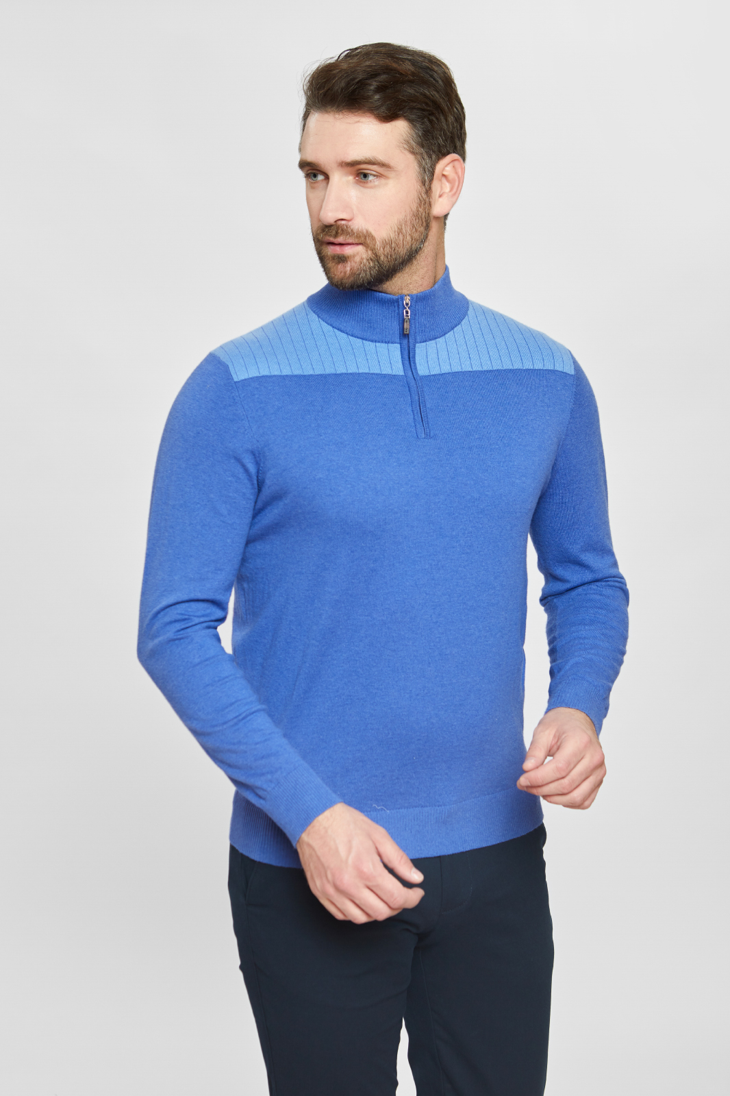 

Водолазка мужская Kanzler 140033W04O092 синяя XS, Синий, 140033W04O092
