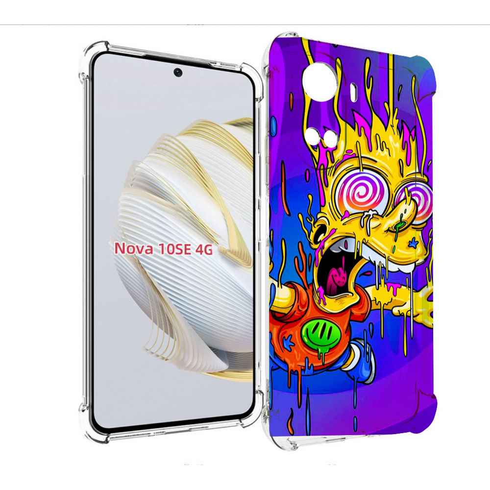 

Чехол MyPads Барт-арт-стрит для Huawei Nova 10 SE, Прозрачный, Tocco