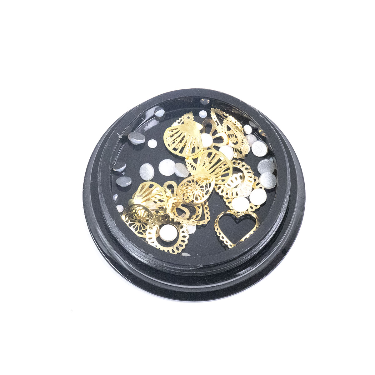 

Декор для ногтей Global Fashion морская тематика ракушки кристаллы 3