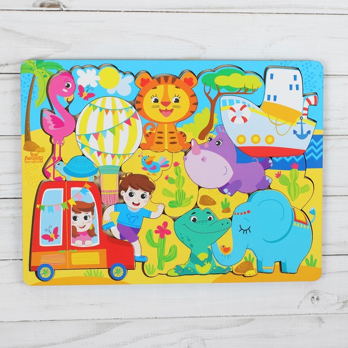 

Лесная мастерская Головоломка Джунгли зовут с предсказанием