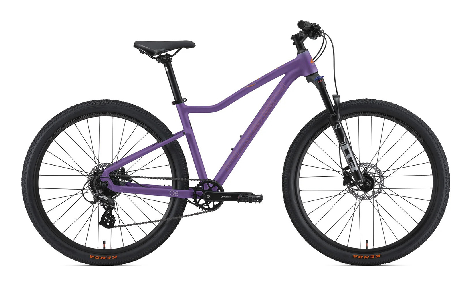 Велосипед Hagen Q8 lilac Lady27,5 2024 Сиреневый M