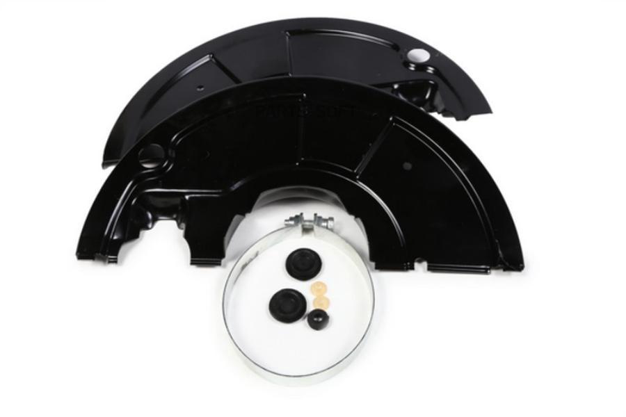

STELLOX 8505329SX 85-05329-SX щитки пылезащитные к-т 1 на сторону c хомутом\SAF SNK367 ()