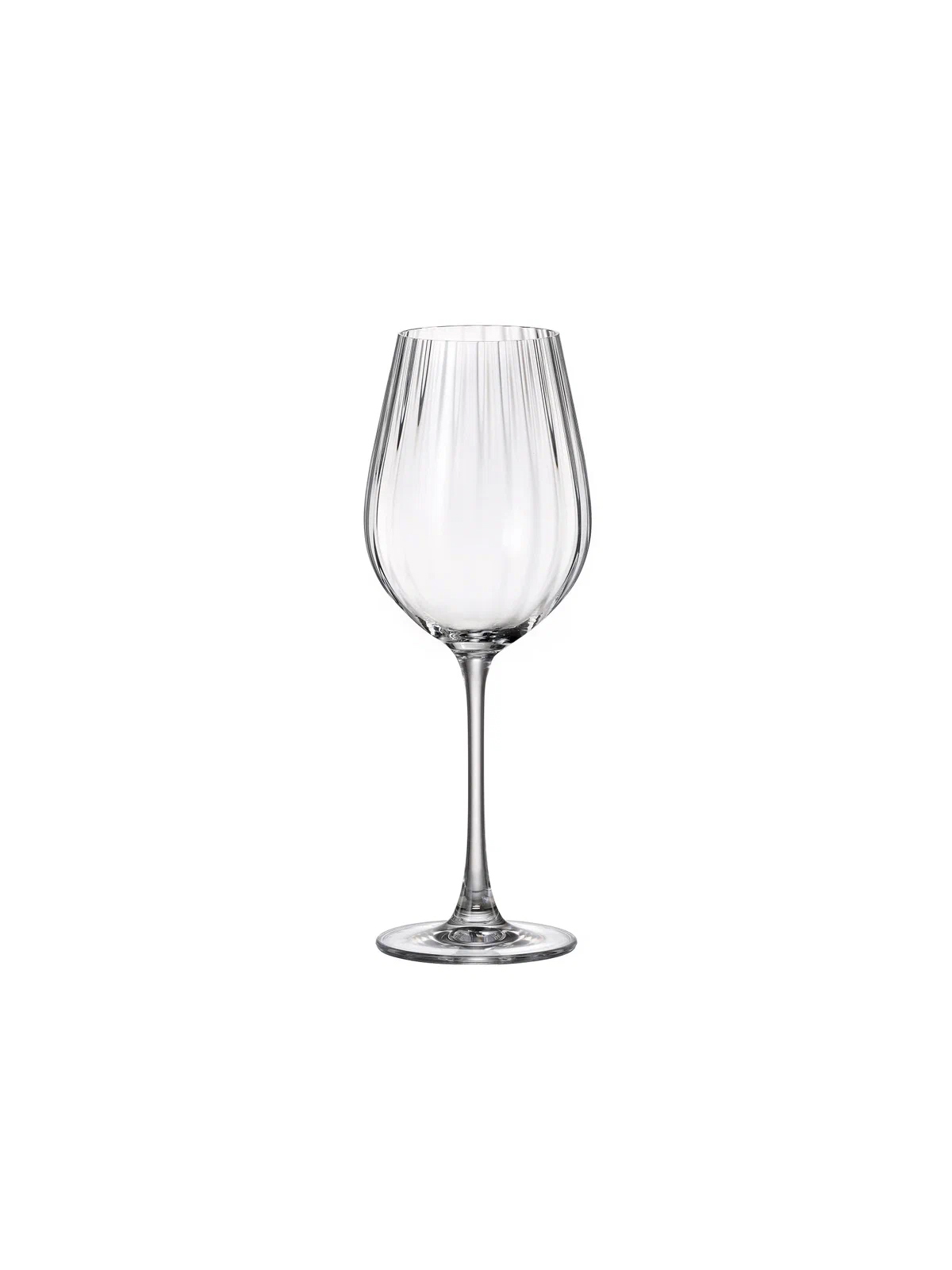 

Бокалы для вина Crystal Bohemia Columba Optic, стеклянные, 500 мл, 6 шт, Прозрачный