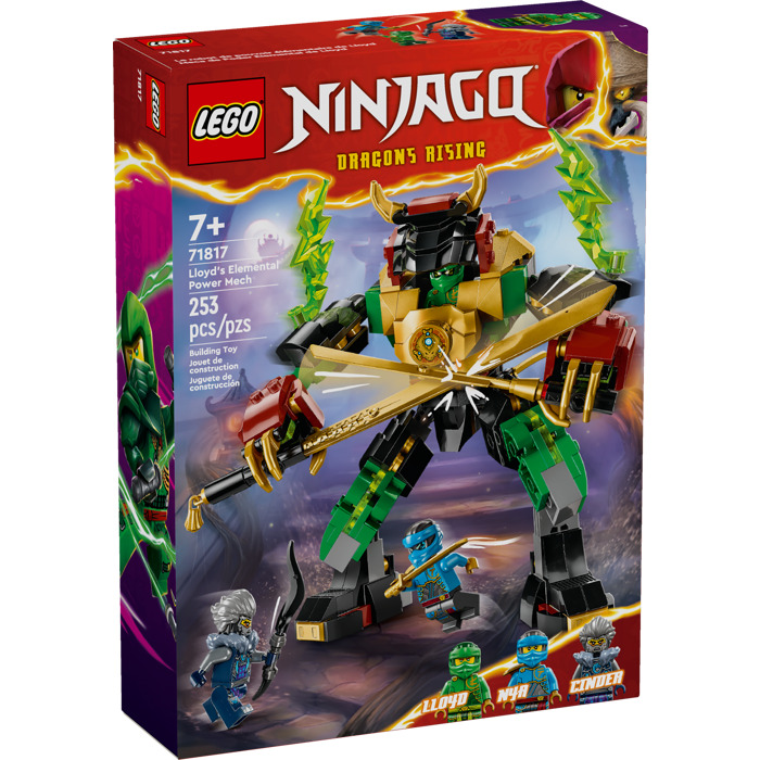 

Конструктор LEGO NINJAGO 71817 Энергетический робот Ллойда 253 дет.