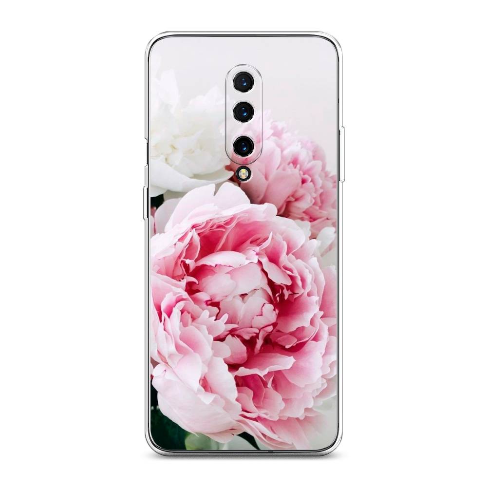 

Чехол на OnePlus 8 Розовые и белые пионы, Розовый;белый, 151250-2