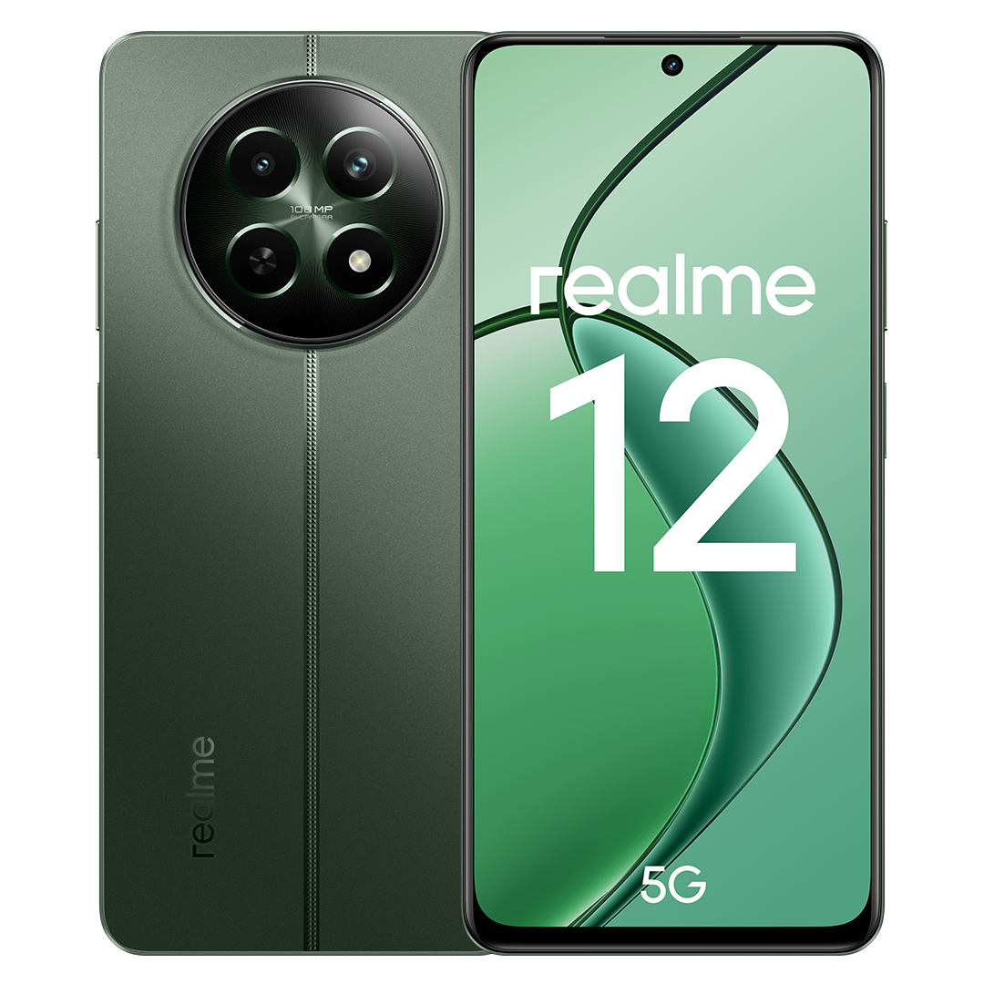 

Смартфон Realme RMX3999 12 5G 8/256 GB зеленый, 12