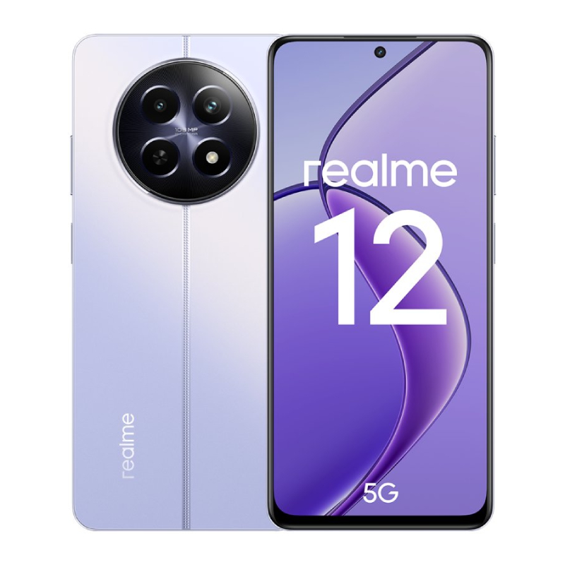 

Смартфон Realme RMX3999 12 5G, 8+256 Гб, сиреневые сумерки, 12