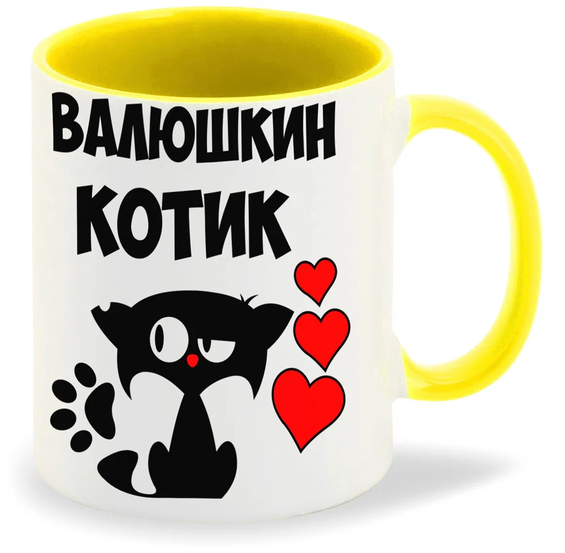 Кружка CoolPodarok Валюшкин котик