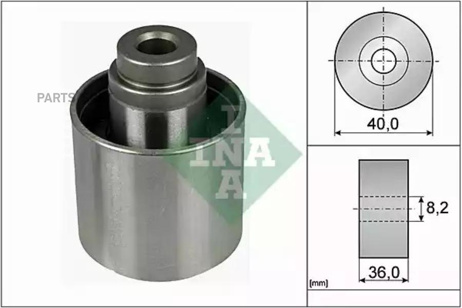 INA Ролик обводной ремня ГРМ INA 532 0349 10