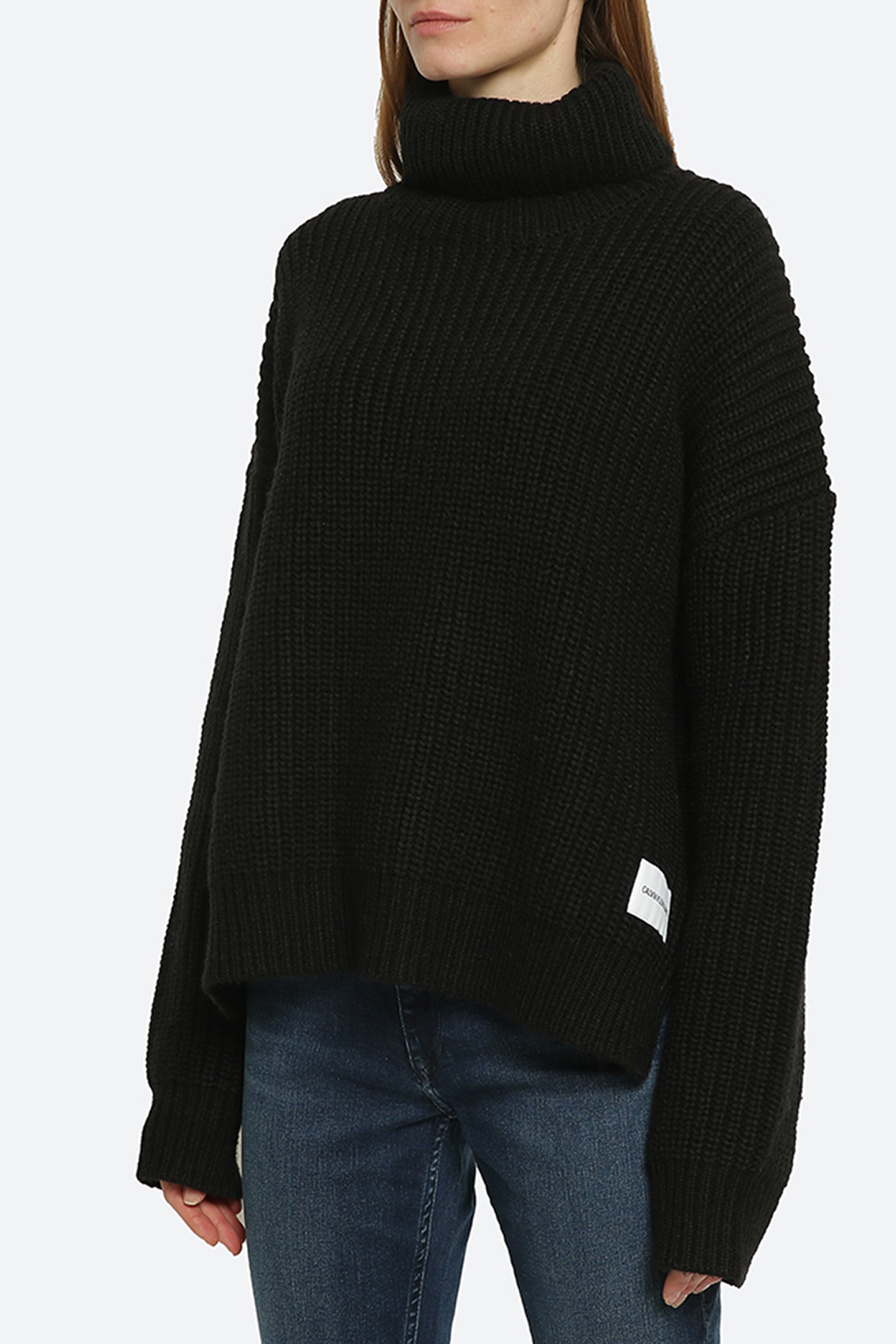 

Свитер женский Calvin Klein ZW0ZW01292BAE черный XS, ZW0ZW01292BAE