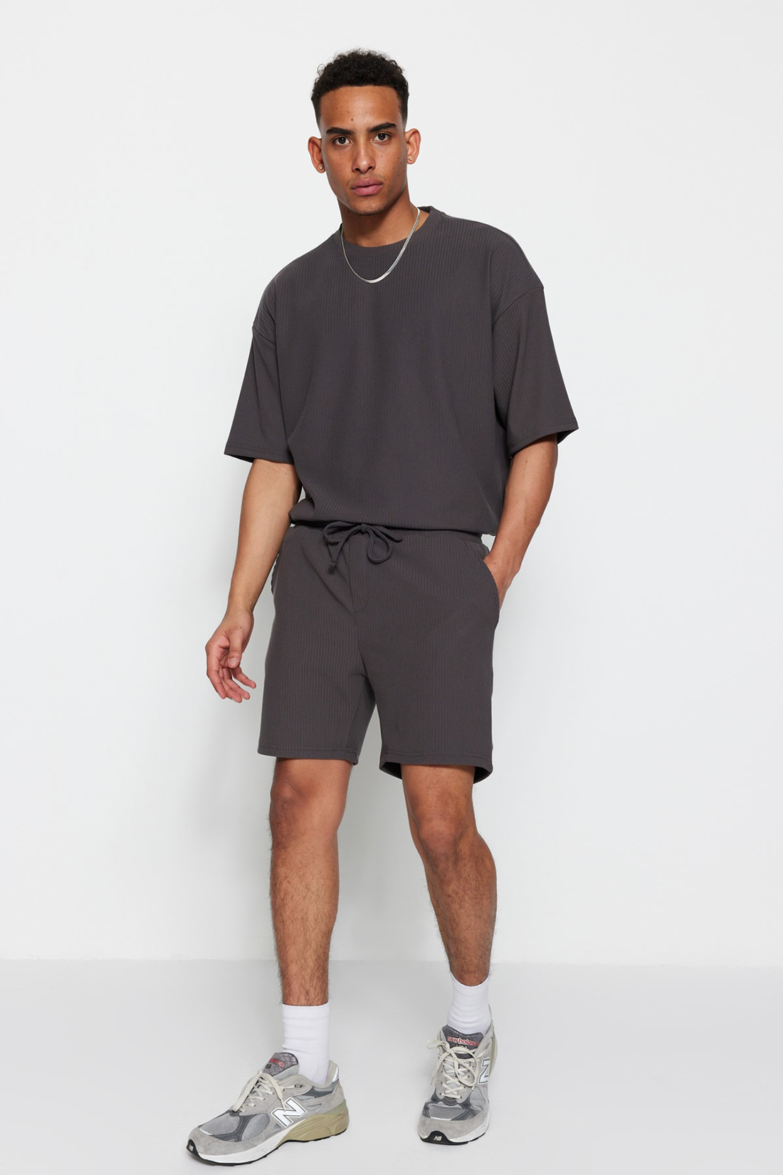 

Шорты мужские Trendyol TMNSS23SR00039 синие M, Синий, TMNSS23SR00039
