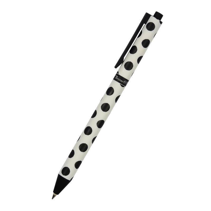

Ручка шариковая Bruno Visconti ArtClick Black polka dots цвет чернил синий
