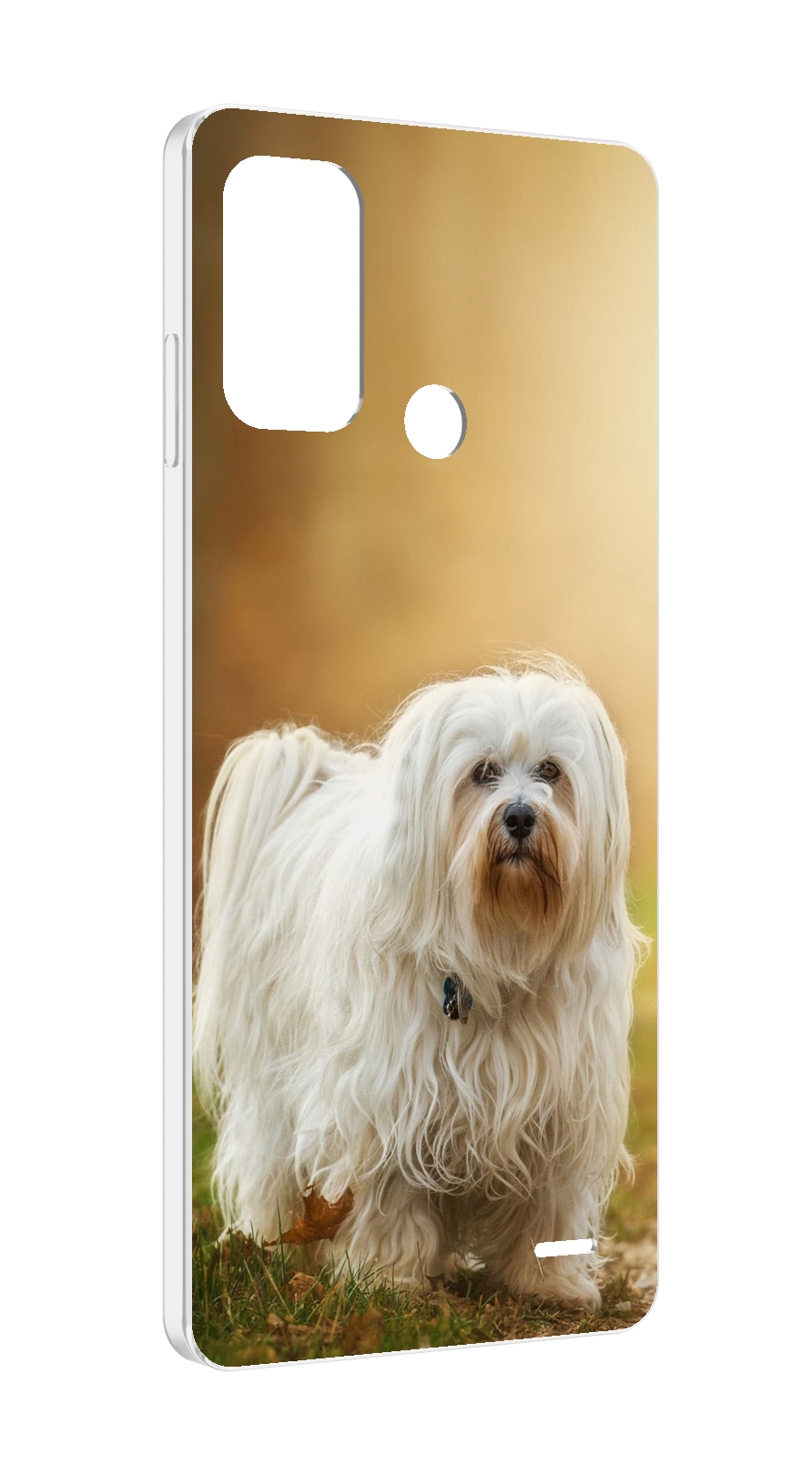 

Чехол MyPads гаванскии бишон для ZTE Blade A52, Прозрачный, Tocco