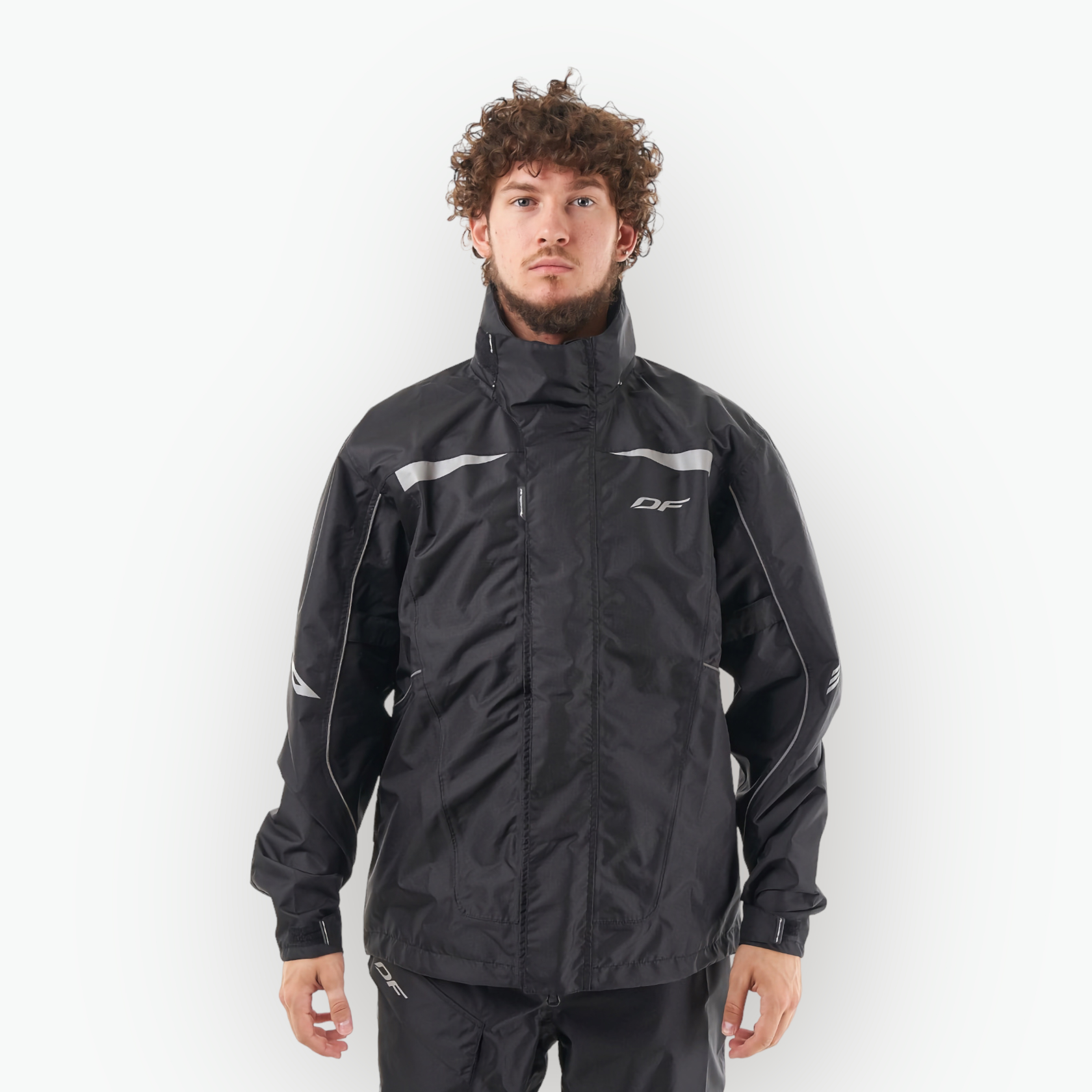 Куртка-дождевик Dragonfly EVO Black 2023, черная, размер XXL