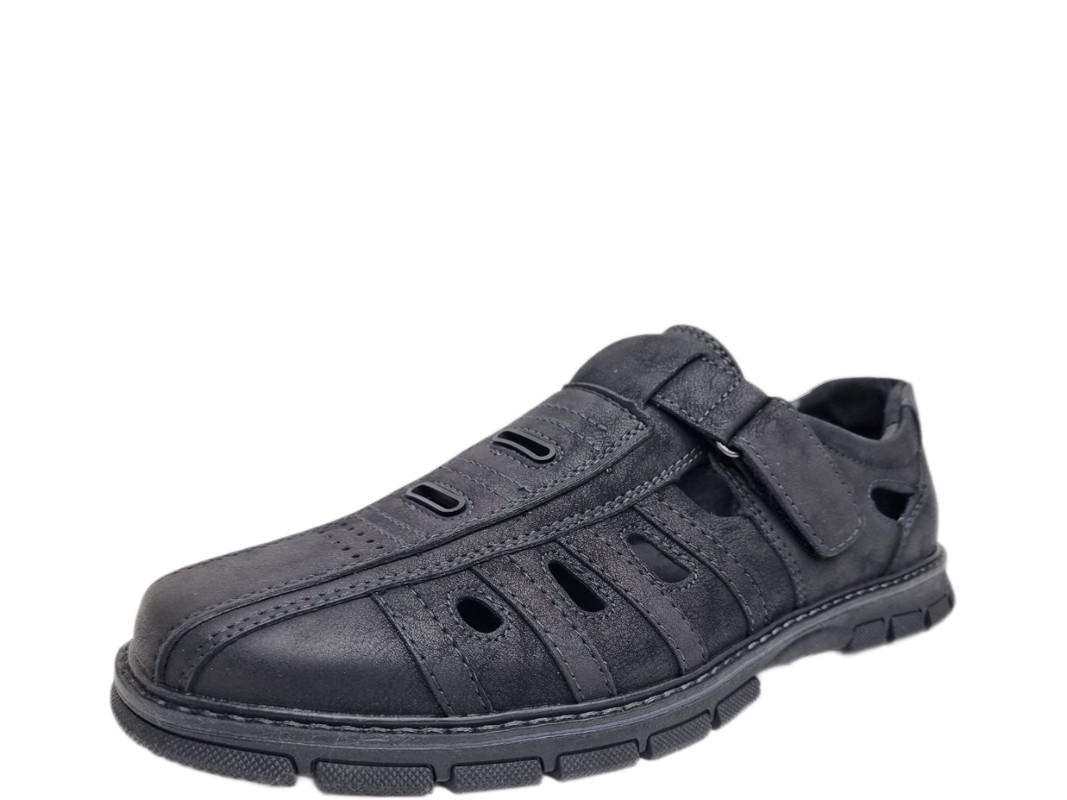 

Сандалии мужские FRE GAMO A8031-1 черные 42 RU, Черный, A8031-1