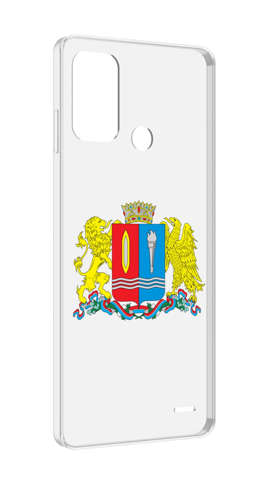 

Чехол MyPads герб-иваноскои-области для ZTE Blade A52, Прозрачный, Tocco
