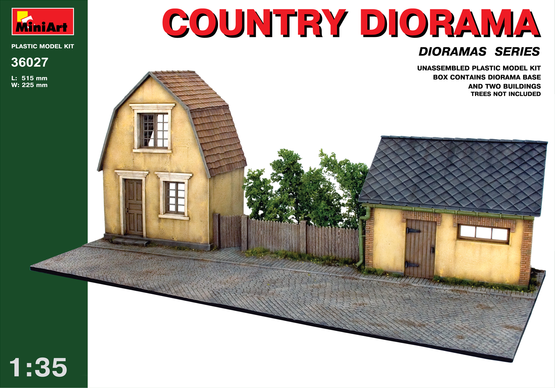 

Сборная модель MiniArt 1/35 Деревенская диорама 36027