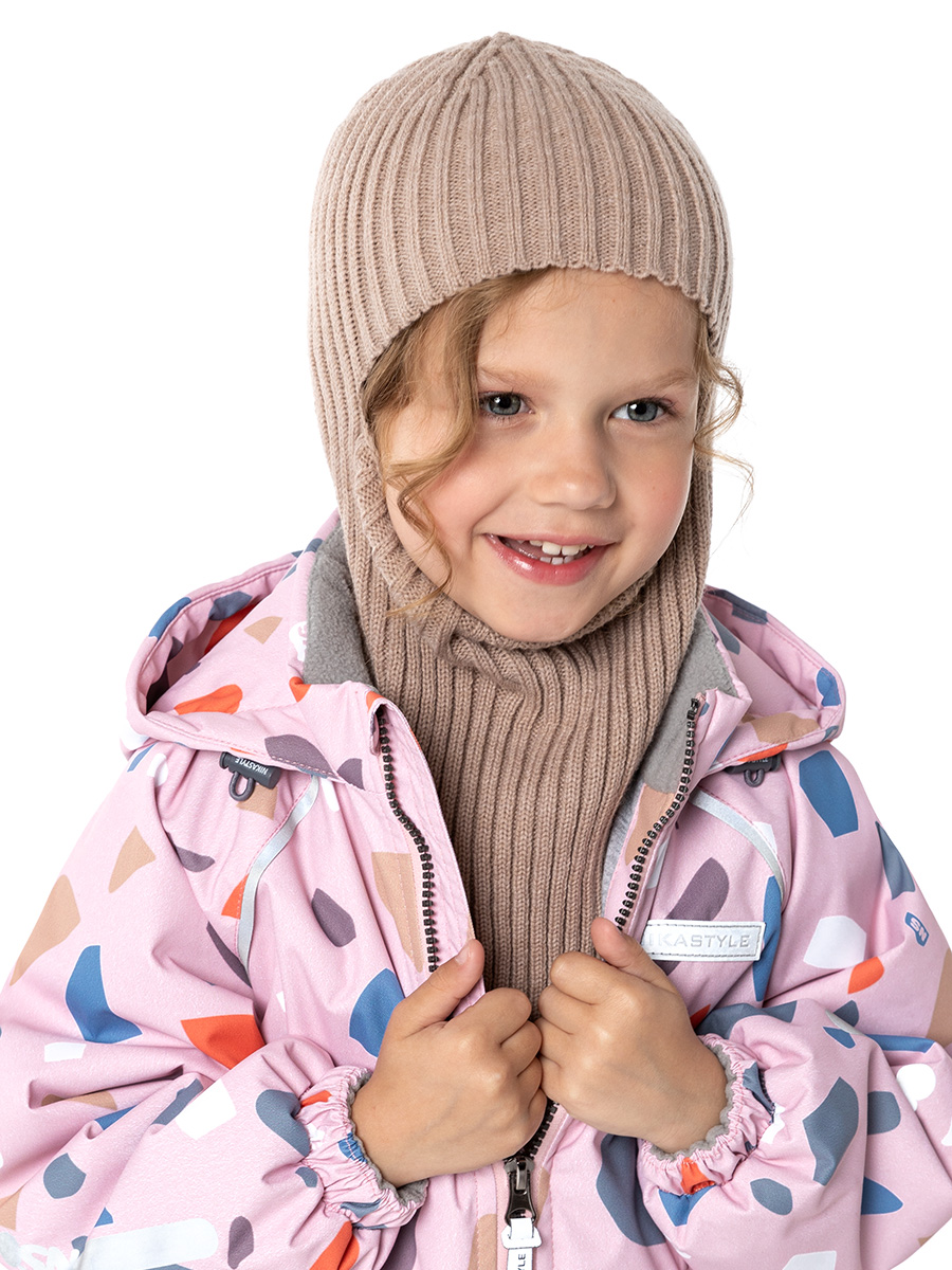 

Балаклава детская NIKASTYLE 10м10224, бежевый, 48, 10м10224
