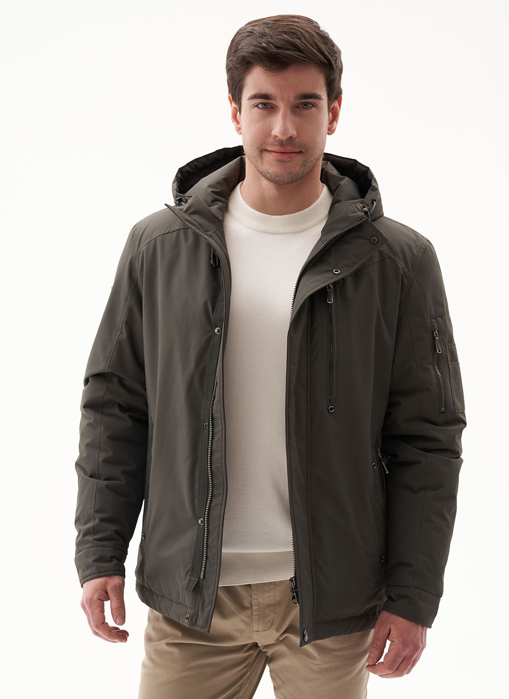 

Куртка мужская VIZANI 60771 хаки 50 RU, 60771