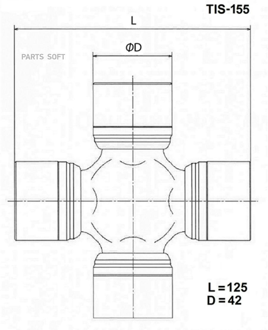 

TOYO Крестовина TIS-155, TOYO