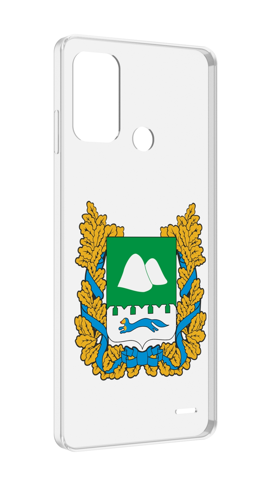 Чехол MyPads герб-курганскои?-области для ZTE Blade A52