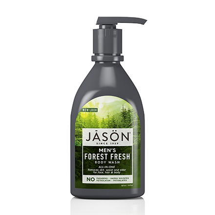 фото Гель для душа jason, men's forest fresh all-in-one, 887 мл