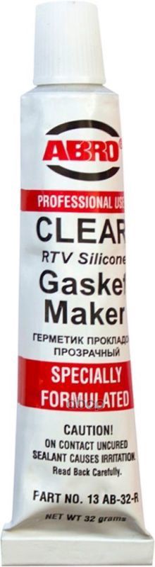 Герметик Силиконовый Прозрачный 32 Г Abro 13-Ab-Ch-32r ABRO арт. 13-AB-CH-32R