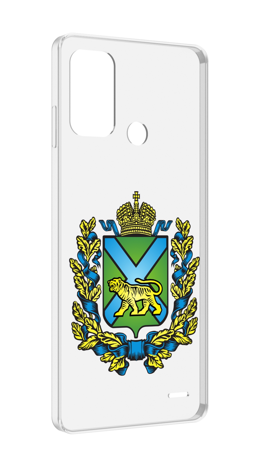 

Чехол MyPads герб-приморскии-краи для ZTE Blade A52, Прозрачный, Tocco
