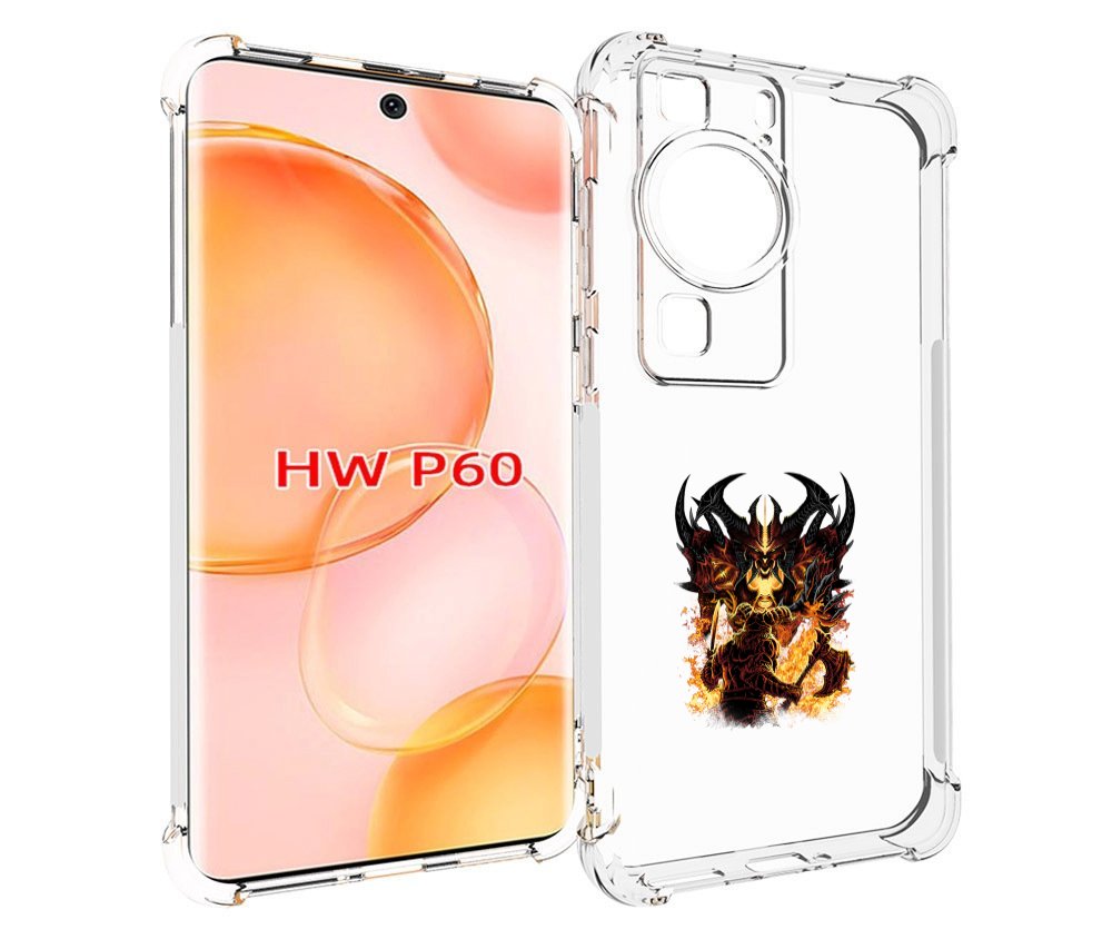 

Чехол MyPads демон shadow fiend для Huawei P60, Tocco