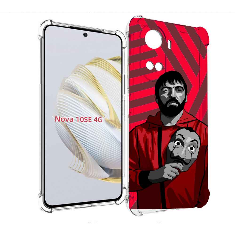 

Чехол MyPads Богата-Бумажный-дом для Huawei Nova 10 SE, Прозрачный, Tocco