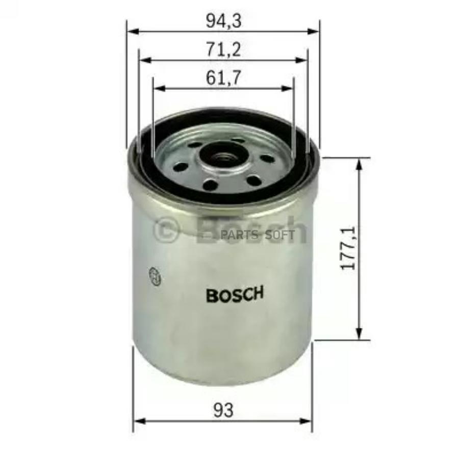 

BOSCH Фильтр топливный MB