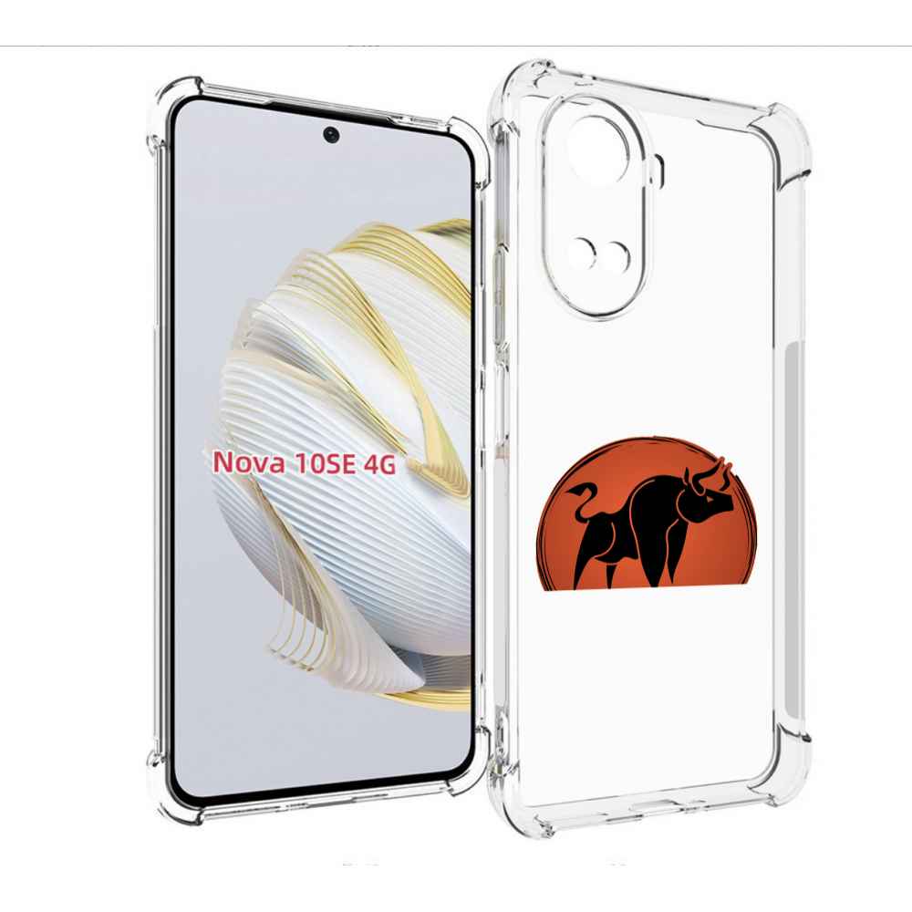 

Чехол MyPads Бык-2 для Huawei Nova 10 SE, Прозрачный, Tocco