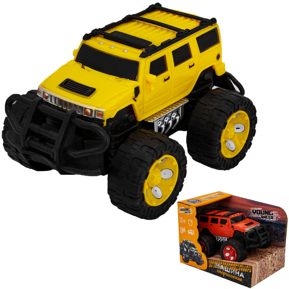 

Машина инерционная Young Racer 6150AYS в коробке, Желтый;оранжевый
