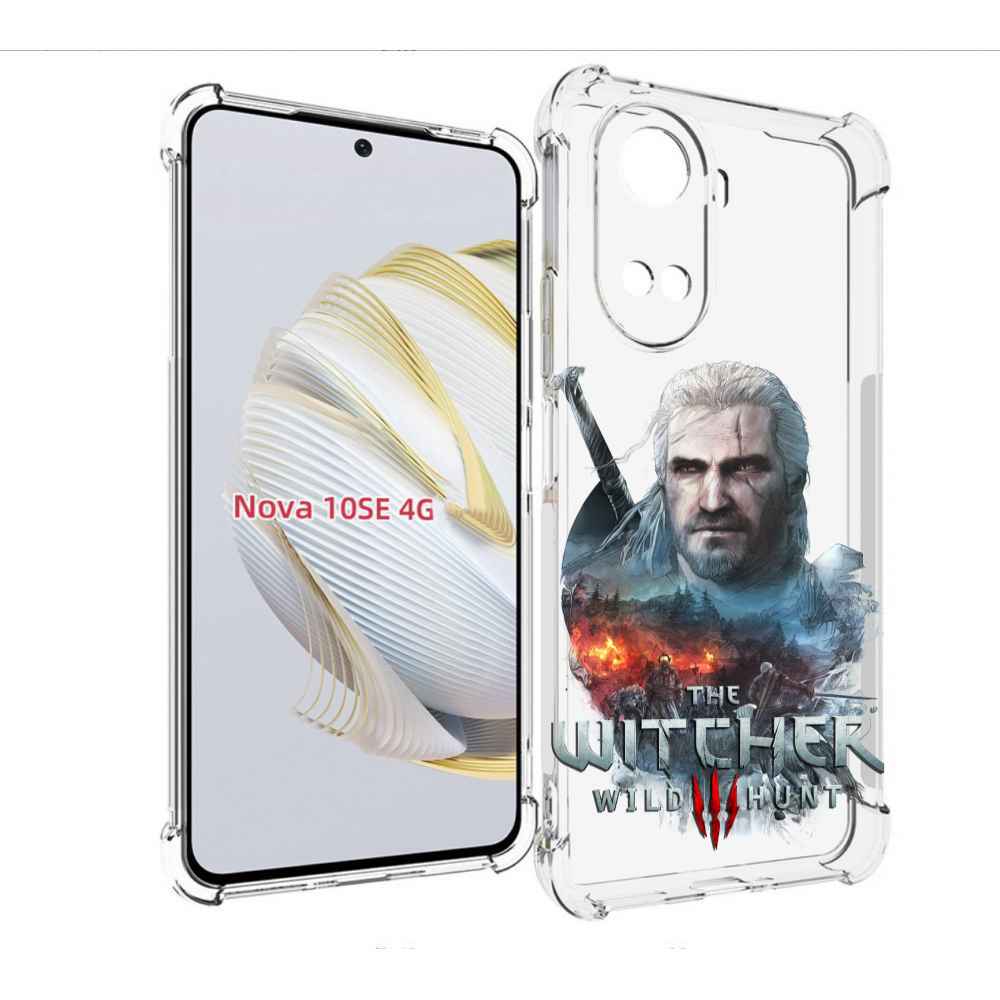 

Чехол MyPads Ведьмак для Huawei Nova 10 SE, Прозрачный, Tocco