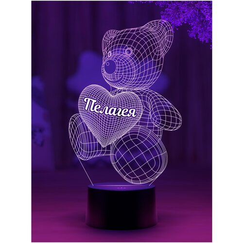 

Ночник Amstek "Мишка именной Пелагея"