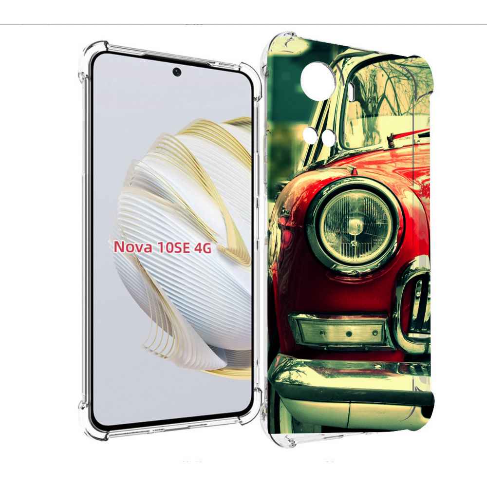 Чехол MyPads Винтажная-машина мужской для Huawei Nova 10 SE