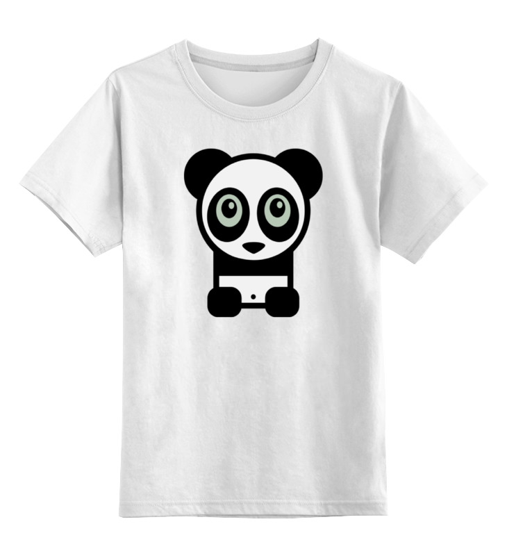 

Футболка детская Printio Панда (panda) цв. белый р. 152, Панда (panda)