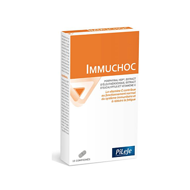 БАД для поддержания иммунитета при гриппе и простуде PiLeJe IMMUCHOC таблетки 15 шт.