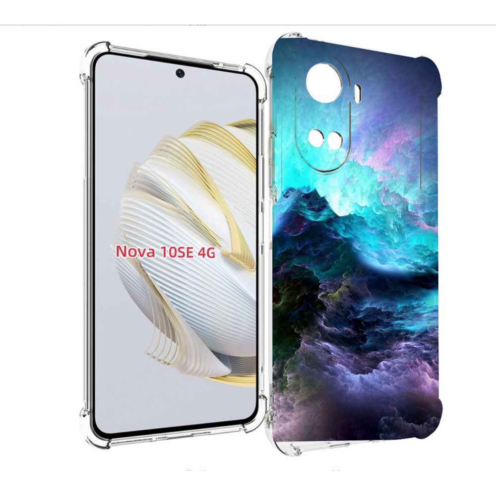 

Чехол MyPads Волна для Huawei Nova 10 SE, Прозрачный, Tocco