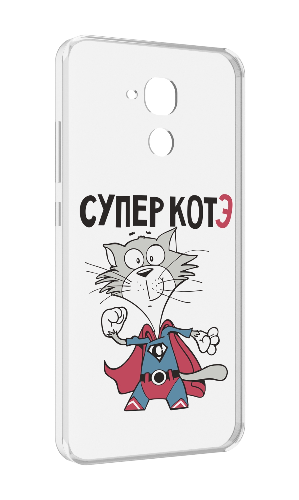 

Чехол MyPads супер-котэ для Huawei Honor 5C/7 Lite/GT3 5.2, Прозрачный, Tocco